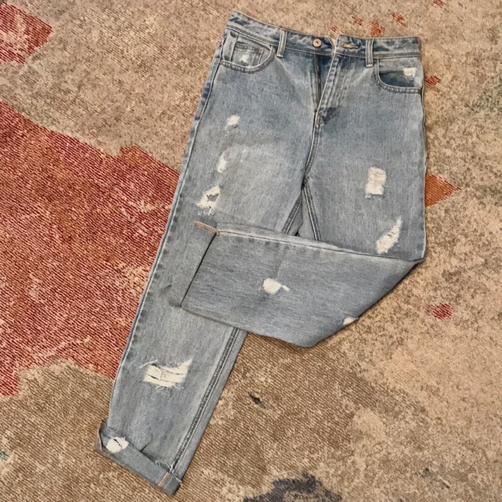 High Waist Zara Jeans - "Mom fit"